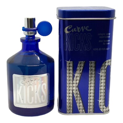 Liz Clairborne Curve Kicks for Men 4.2 oz Eau De Cologne Spray In Box New