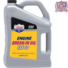 5 Quart SAE 30 Engine Break-In Oil for Enhanced Protection on Track Performance