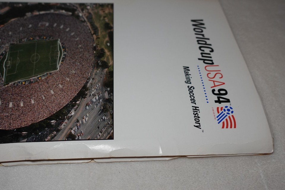 1994 World Cup USA Making Soccer History Rare Original Media Guide eBay
