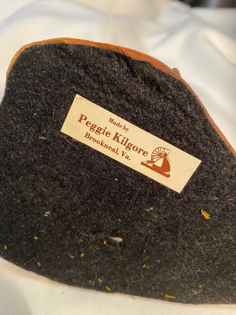 PEGGIE KILGORE RAGEDY ANN & ANDY CORN HUSK DOLL WOOD BASE VINTAGE eBay