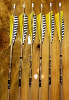 Gold Tip 500 Traditional Blemish Arrows With Inserts New 1/2 Doz