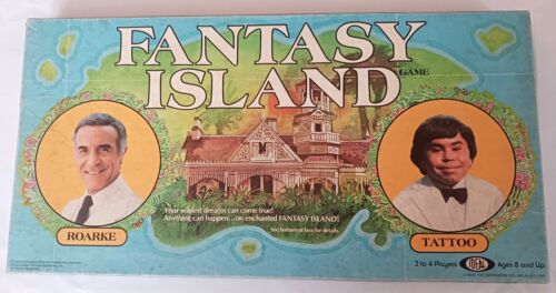 Fantasy Island Brettspiel Vintage TV Show Ideal 1978 Roarke and Tattoo - Bild 1 von 11