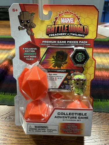 Marvel Battleworld Treachery At Twilight--EXCLUSIVE EDITION GROOT with HERO CARD