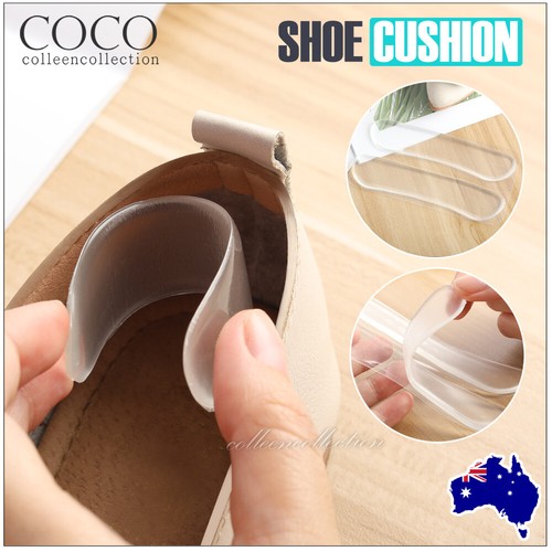 Extra Sticky Silicone Shoe Heel Inserts 