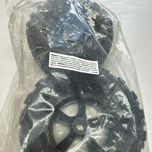 Traxxas Gemini Black Chrome Wheels & Talon Tires (2) 5374X - Picture 6 of 6