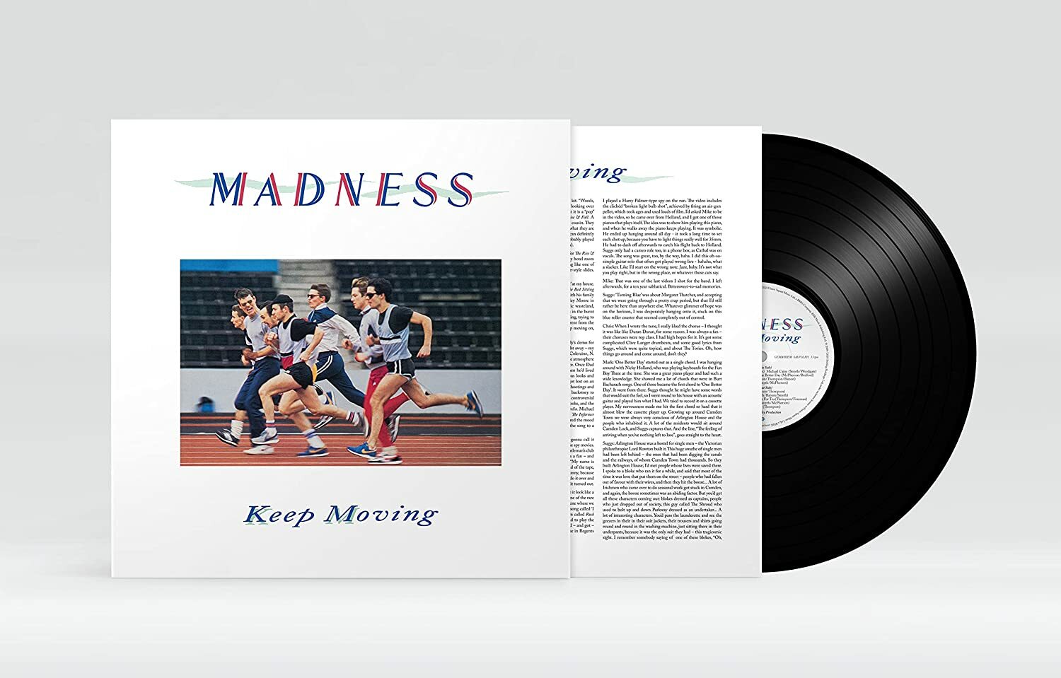 Madness Keep Moving Vinyl LP 180 Grams New Sealed