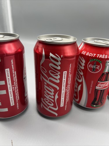 Ungeöffnete Vintage Coca Cola Sammlerdosen aus aller Welt - Bild 5 von 7
