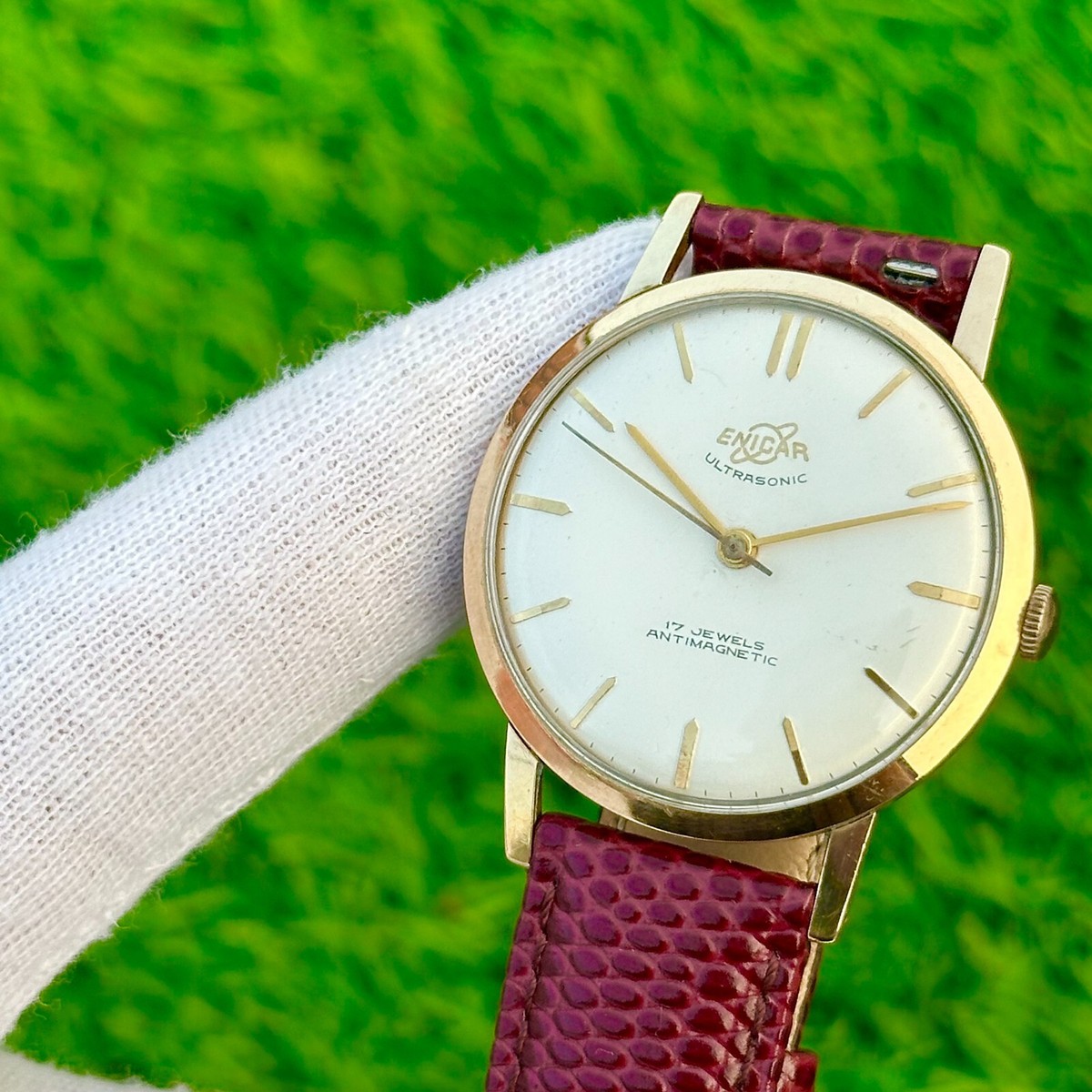 Near Mint Enicar Ultrasonic Manual Winding Men's Watch
