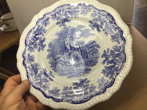 Spode BLUE ROOM Collection Regency Series “Ruins” 10.75” Dinner Plate 1ea - Picture 8 of 10