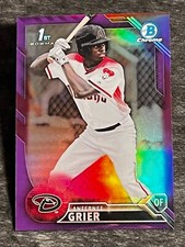 2016 Bowman Chrome 1st PROSPECT ROOKIE PURPLE REFRACTOR Anfernee Grier 161/250