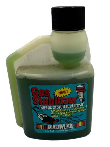 LubriMatic Gas Stabilizer For 2/4 Cycle Engines 8oz - Foto 1 di 5