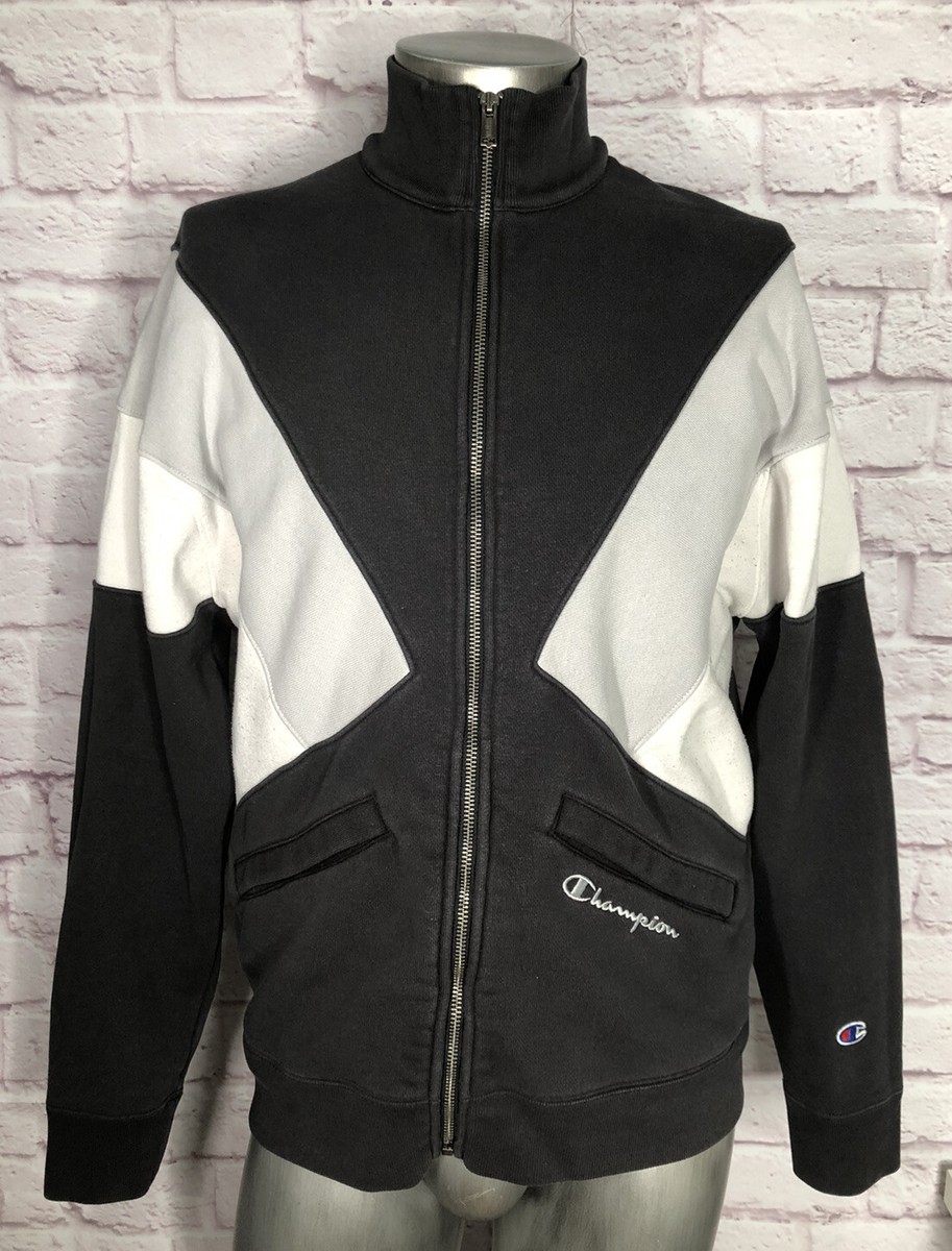 Champion Jacket Men's Small Zip Up Athletic Fit Life Colorblock Track