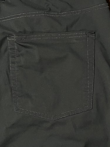 Rhone Hose Herren 36 schwarz Chino Commuter Slim Performance Golf Freizeit MÄNGEL - Bild 8 von 18