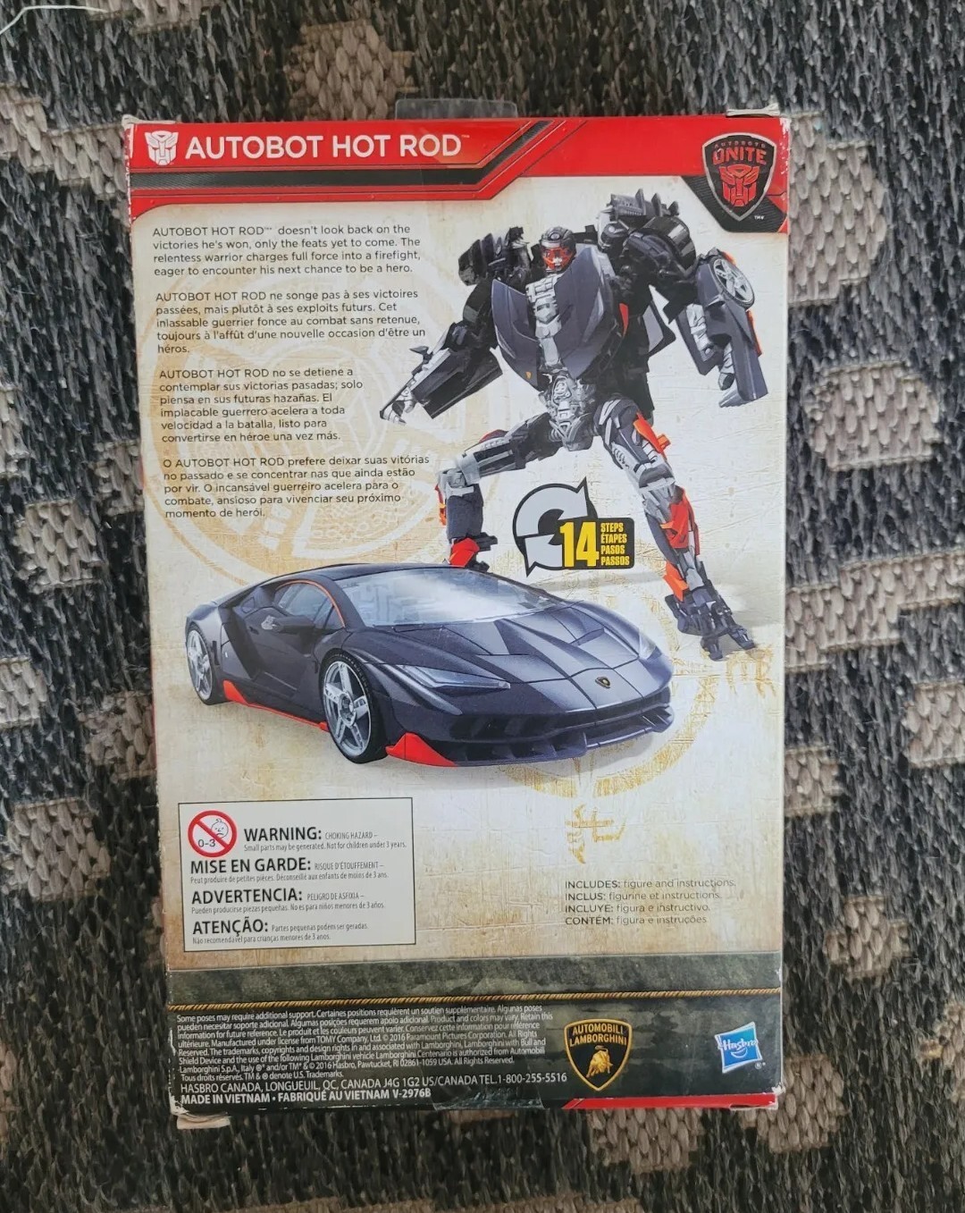 Transformers The Last Knight Deluxe Autobot Hot Rod Autobots - BRAND NEW!