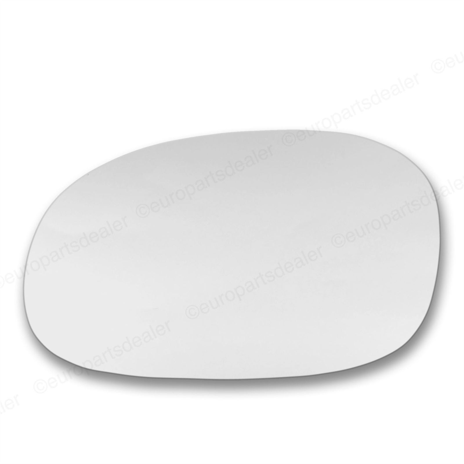 Left Passenger side Wing door mirror glass for Citroen C2 / C3 02-10 stick on