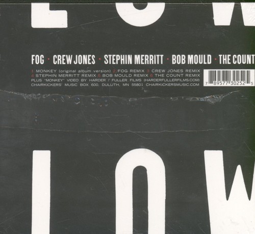 Low Tonight The Monkeys Die (Low Remixed) CD Chairkickers Music 2005 6