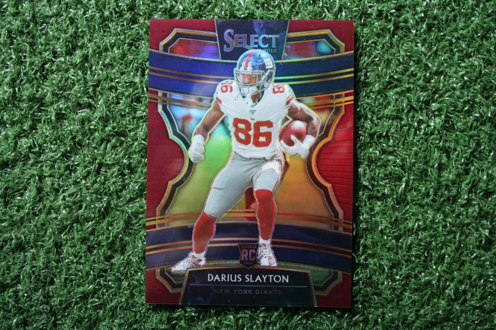 Darius Slayton 2019 Panini Select Concourse #39 Maroon Prizm /149 Rookie RC