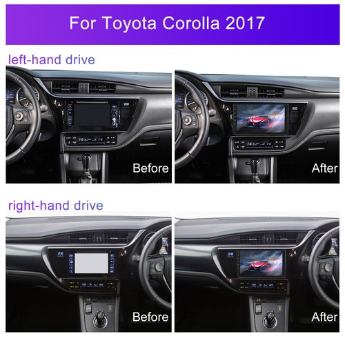 2+64GB Car Stereo Radio For Toyota Corolla 2017-2018 GPS WIFI Carplay Android 15 - Picture 2 of 19