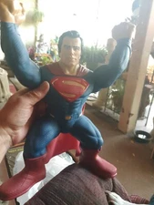 DC Justice League Team Trainers Superman Figure, 14"