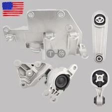 4pc Motor Mount Kit Set for 14-17 Nissan Rogue 2.5L Engine - Auto Transmission
