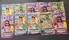 NEOPETS FUN PAK LOT OF 10 SEALED FUN PACKS x10 PACK 10x VIRTUAL PRIZE CODE
