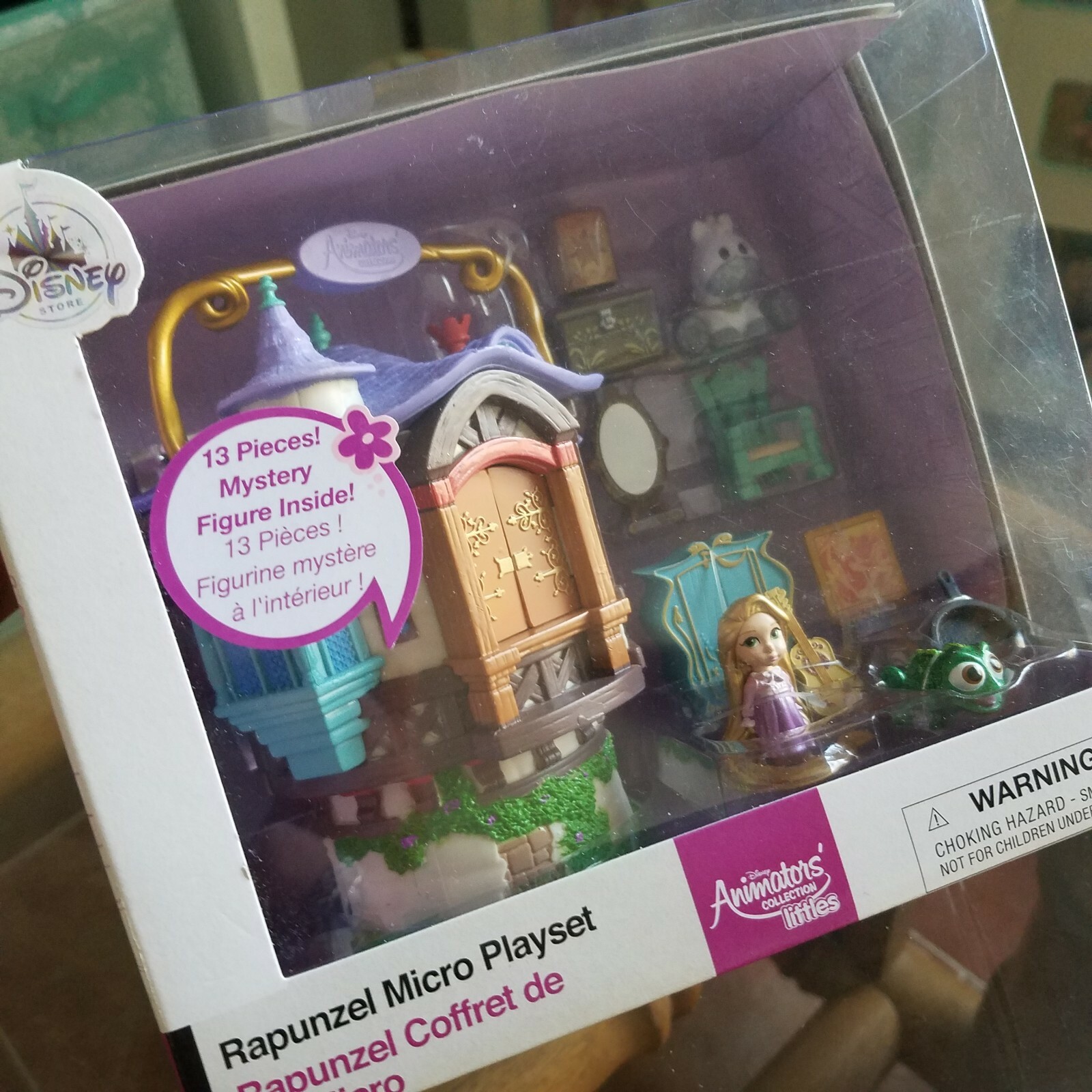 disney rapunzel micro playset
