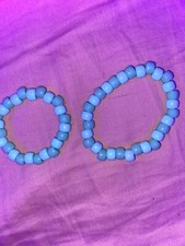 bracelet women beads, pony beads, pastels, kids, teens and women