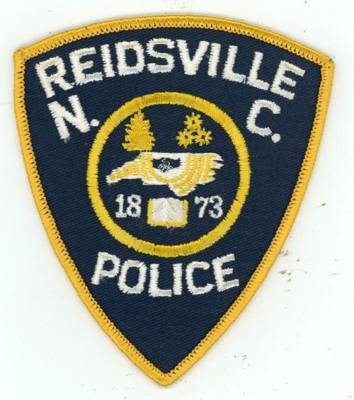 Reidsville NC Police Sheriff Embroidered Shoulder Patch