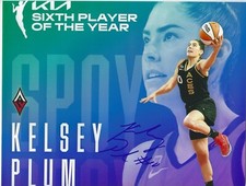 KELSEY PLUM Signed 8.5x11 Photo Signed REPRINT Basketball WNBA Las Vegas Aces