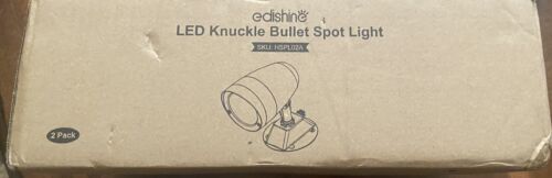 EDISHINE 22W Outdoor LED Knuckle Bullet Spotlight Pack Of 2