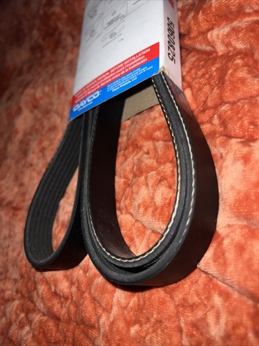 Dayco Poly Rib 5060825 6PK2095 Serpentine Belt Black - Picture 3 of 5