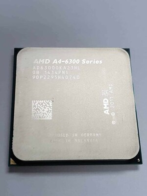 Lot of 2x AMD A4-6300 Dual Core 3.7GHz ad63000ka23hl Desktop CPU Processor