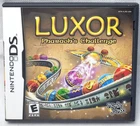Luxor Pharaoh's Puzzle Challenge (Nintendo DS, 2007) CIB Complete