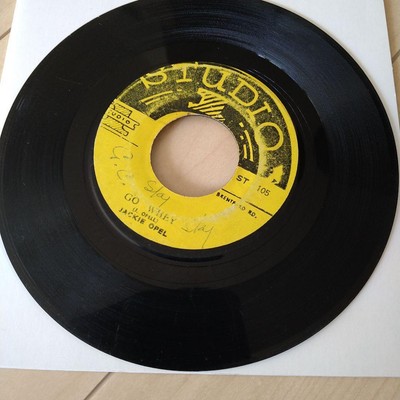 Reggae Record Ska Jackie Opel Go Whey Vinyl Album Music  