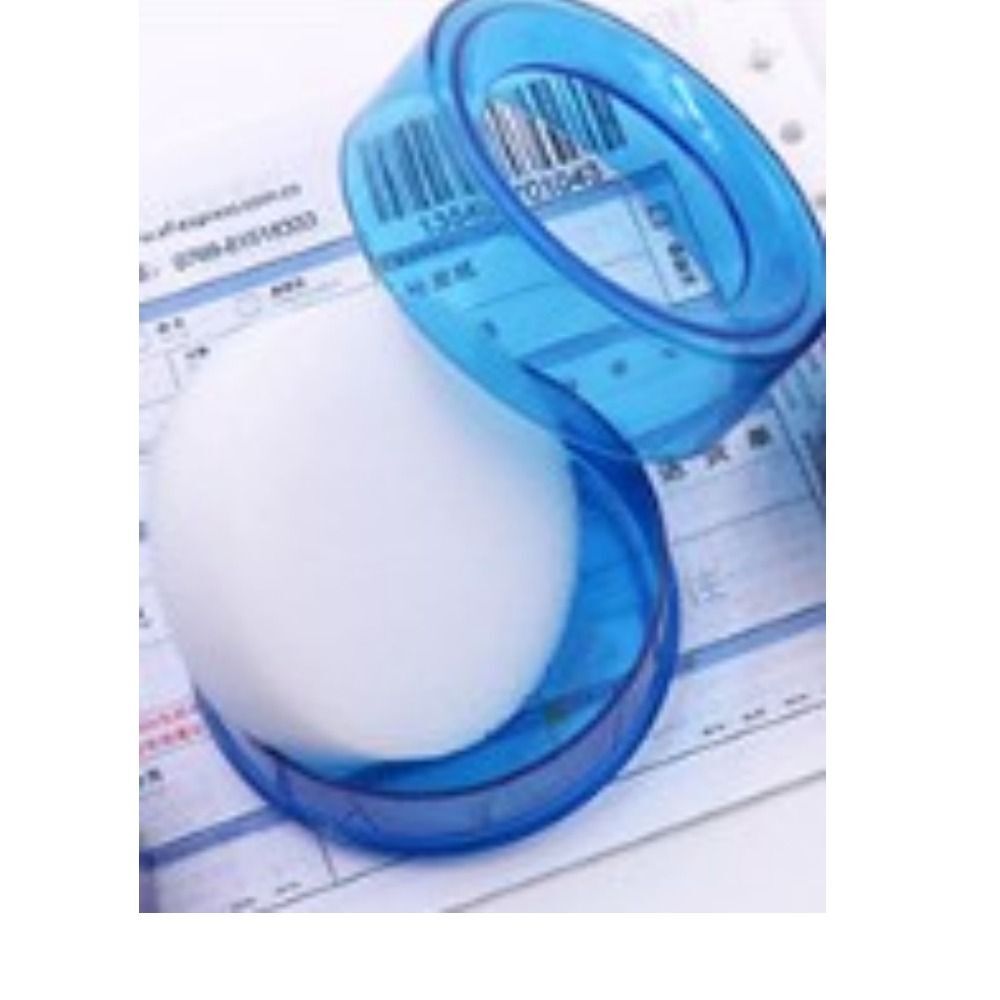 68*26mm Finger Wet Sponge for Money Cashier Plastic Cash Counting Tool