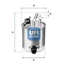 Filtre à carburant Nissan PATHFINDER
