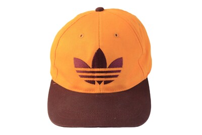 帽子 90s old adidas vintage cap VINTAGE ADIDAS CAP orange 90s retro sport style hat | eBay