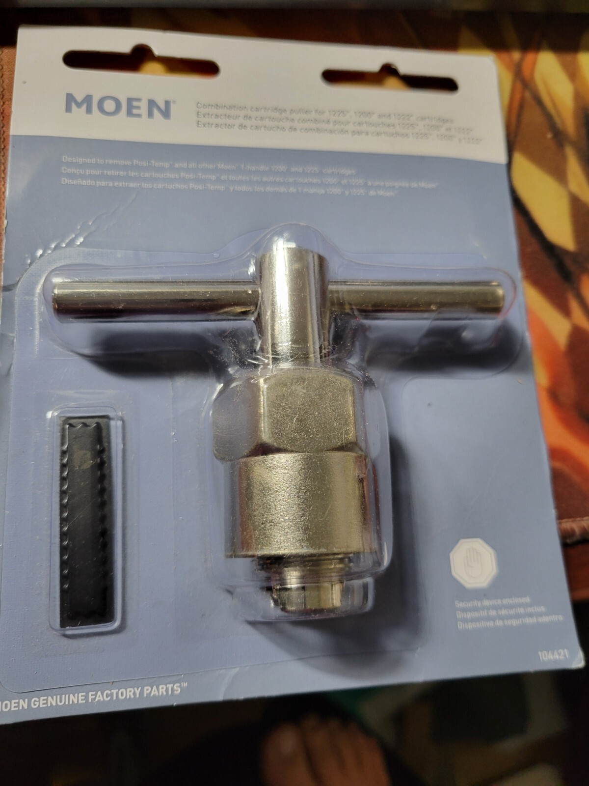 OEM Moen 104421 Cartridge Puller FOR 1225 1200 AND 1222 CARTRIDGES eBay