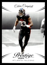 2024 Panini Prestige #16 Calais Campbell Card Atlanta Falcons