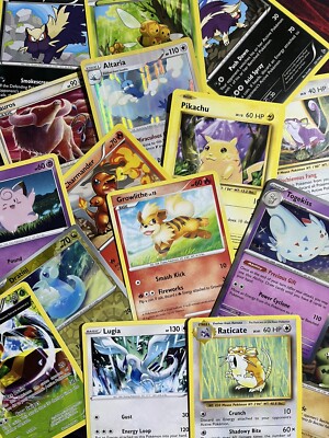 Pokemon TCG Bulk Lots 2008-2024 Pokemon Cards (100 Cards)