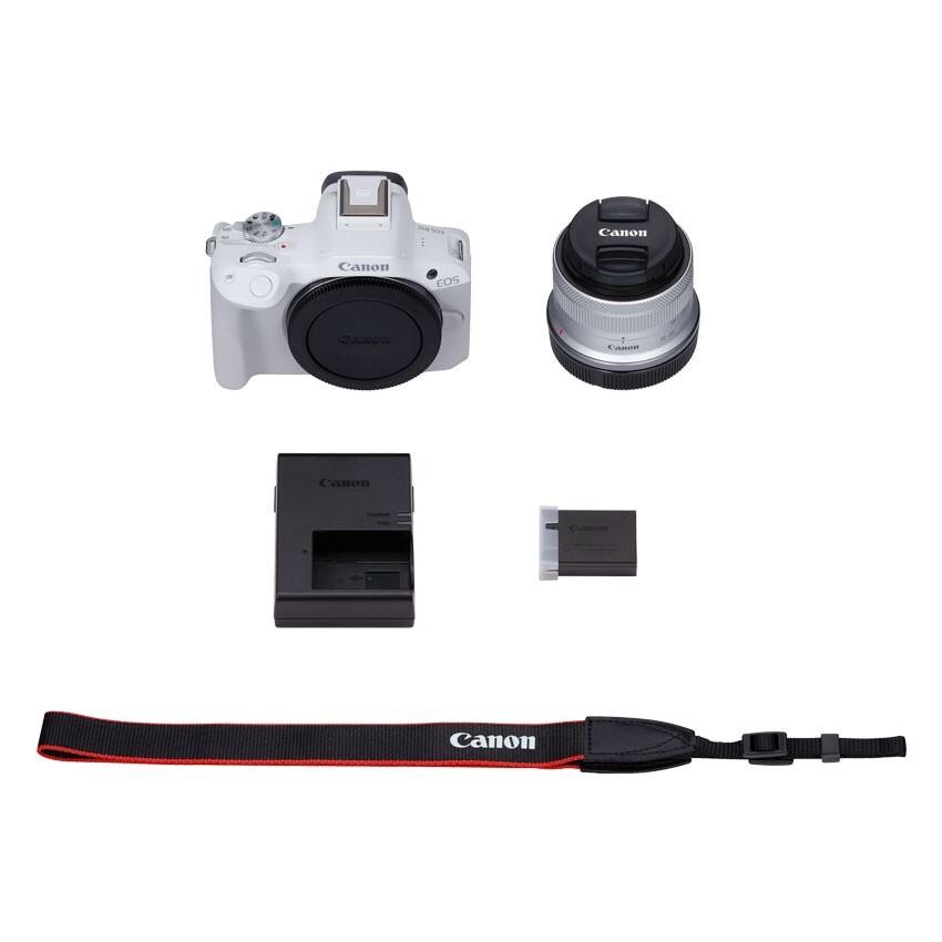 未使用　Canon EOS R50 RF-S 18-45mm STM KIT Amazon.com : Canon EOS R50 Mirrorless Digital Camera Body