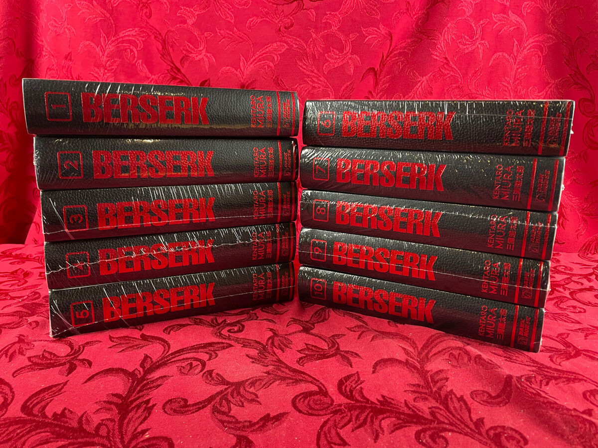 Berserk Deluxe Edition English Manga Vol 1-12 Up-to-date **Brand New  SEALED!!**