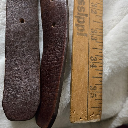 2 SOUTHERN TIDE Woven Canvas Leather PREPPY SwordFish Ocean BELTs 30** - Picture 12 of 16