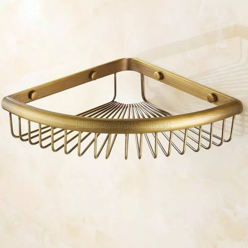 Brass corner shelf unit discount