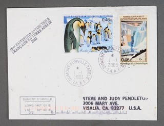 MayfairStamps Australian Antarctic Territory 2003 Antarctic Expedition Dumont D'