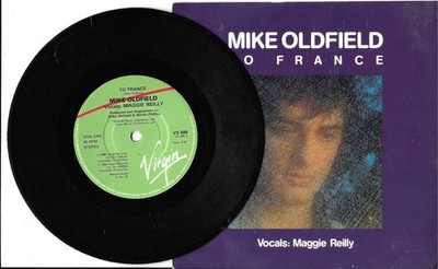 MIKE OLDFIELD - GET TO FRANCE / IN THE POOL (VOCALS : MAGGIE REILLY) VGC