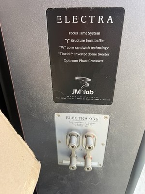 JM Lab/Focal Electra 936 audiophile speakers Pair With MK Subwoofer and Amp