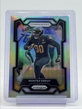 MONTEZ SWEAT 2023 PANINI PRIZM FOOTBALL SILVER COMMANDERS #299 Q5454