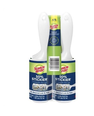 Scotch-Brite, 5 Pack - Lint Hair Roller Remover | 95 Sheets