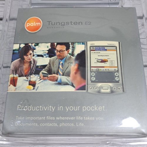 Tungstène E2 PalmOne Bluetooth portable PDA 1045NA neuf scellé - Photo 3 sur 15